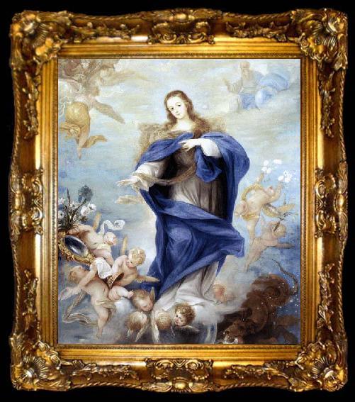 framed  Juan Antonio Escalante Immaculate Conception, ta009-2